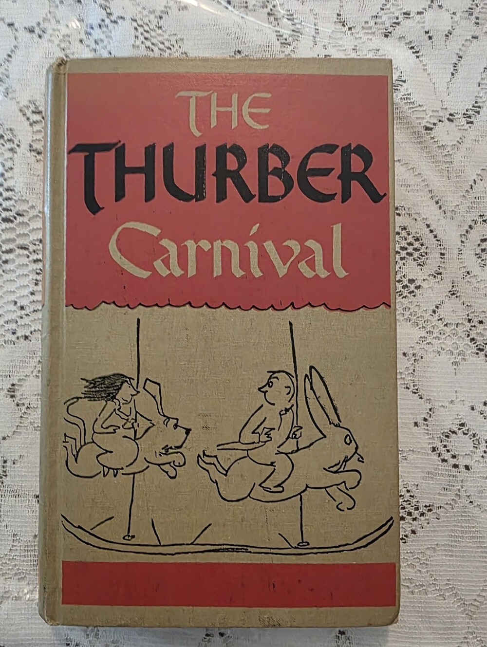 James Thurber The Thurber Carnival Hardcover Illustrated 1945